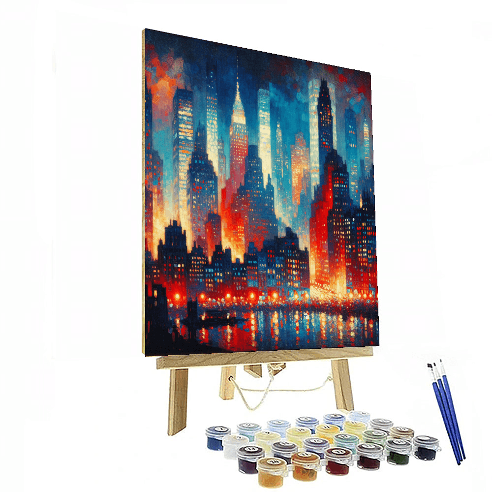 City Dreams Paint By Numbers Art
