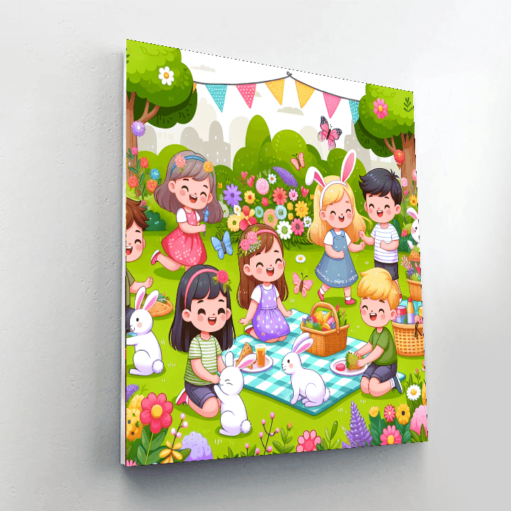 Gigantic Garden Party DIY Paint By Numbers