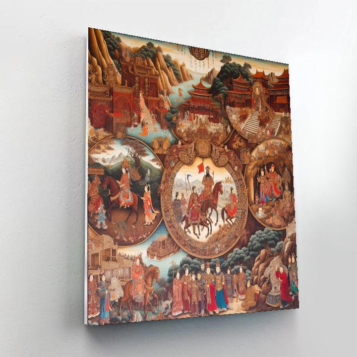 Timeless Historical Legends Paint By Color