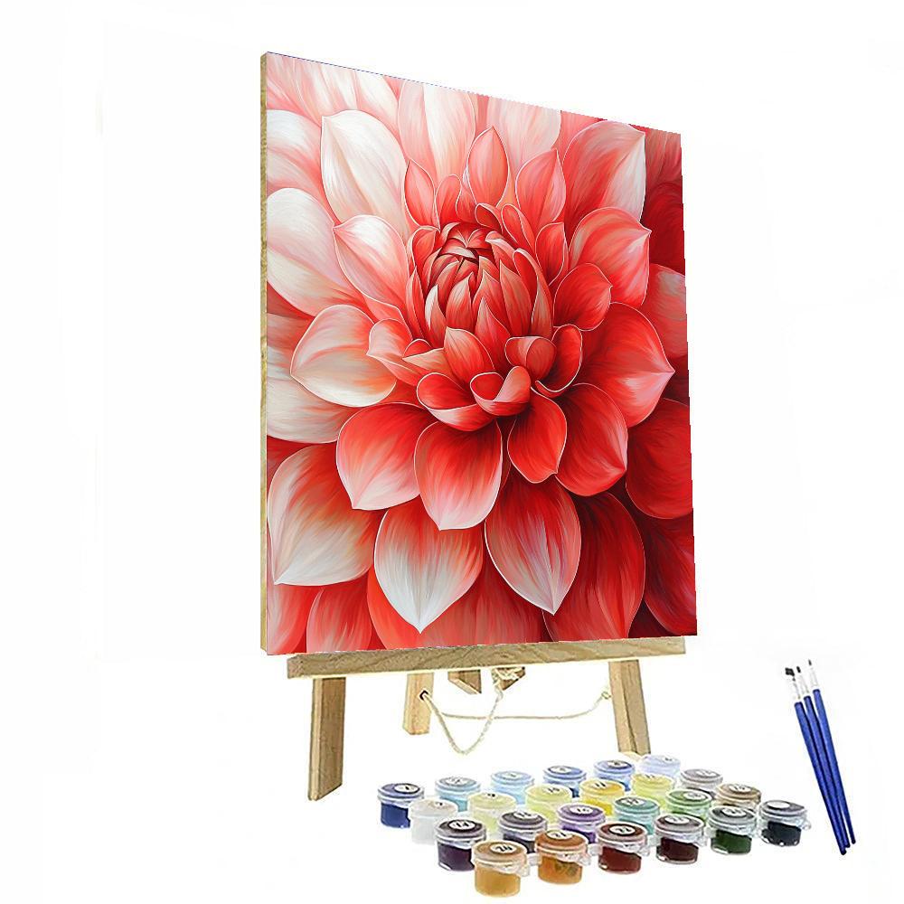 Georgia O'Keeffe Inspired Harmonious Floral Symphony  Paint By Numbers Kits