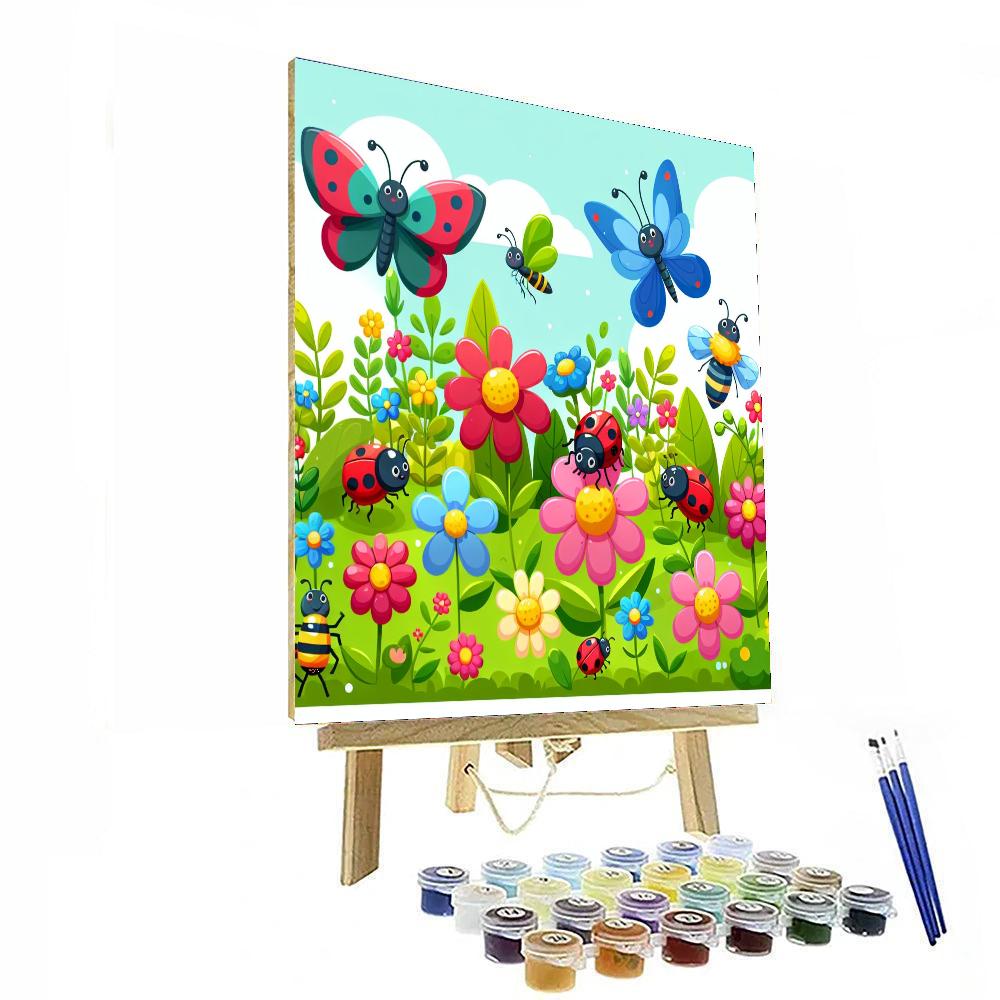 Garden Insect Safari Painting By Numbers Kit