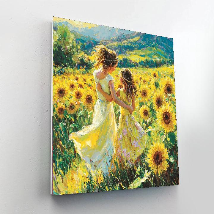 Dance Of Eternal Love Number Painting