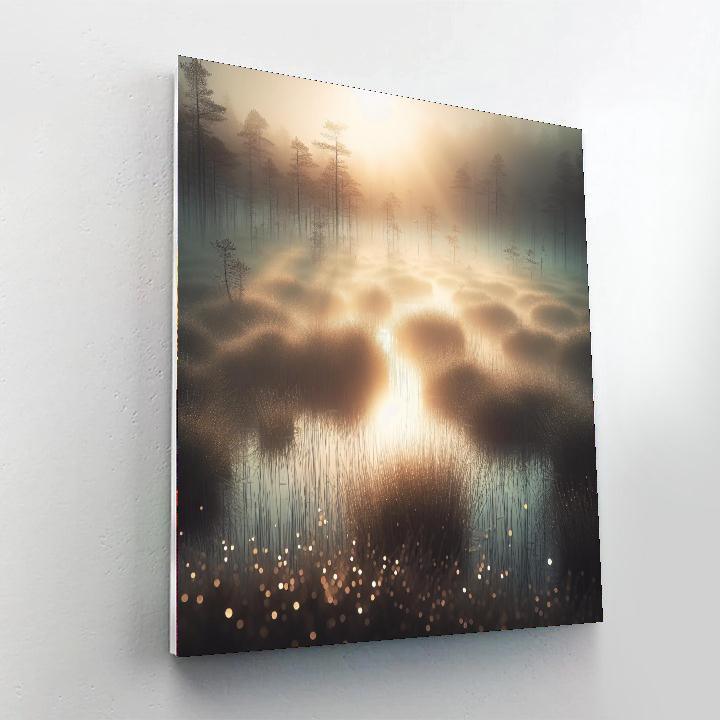 Dreamy Marsh Mornings Painting Number Kit