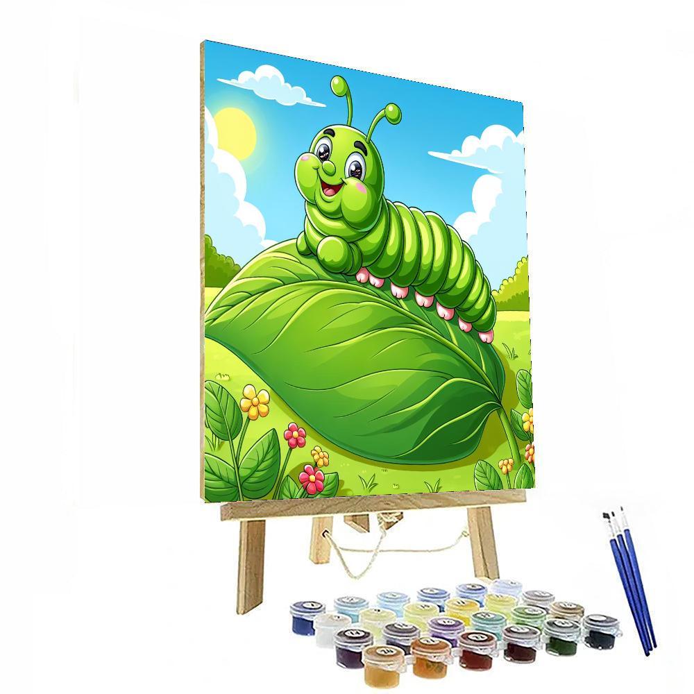 Gigantic Caterpillar Paint By Numbers Kits