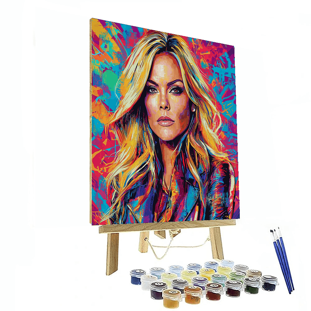 Charlize Theron: The Fierce Empress Of Transformation Paint By Number