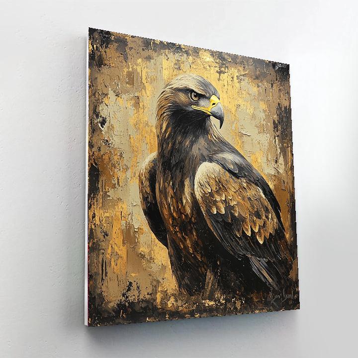 Michelangelo Inspired Eagle's Dominion  Painting Number Kit