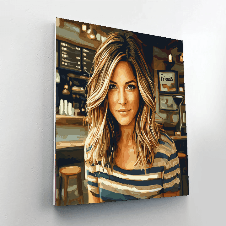 Jennifer Aniston: Timeless Allure Of America's Sweetheart Painting By Numbers Kit