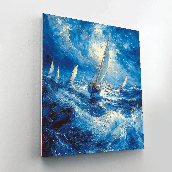 J.M.W. Turner Inspired Historic Voyage Of Discovery  Paint By Number