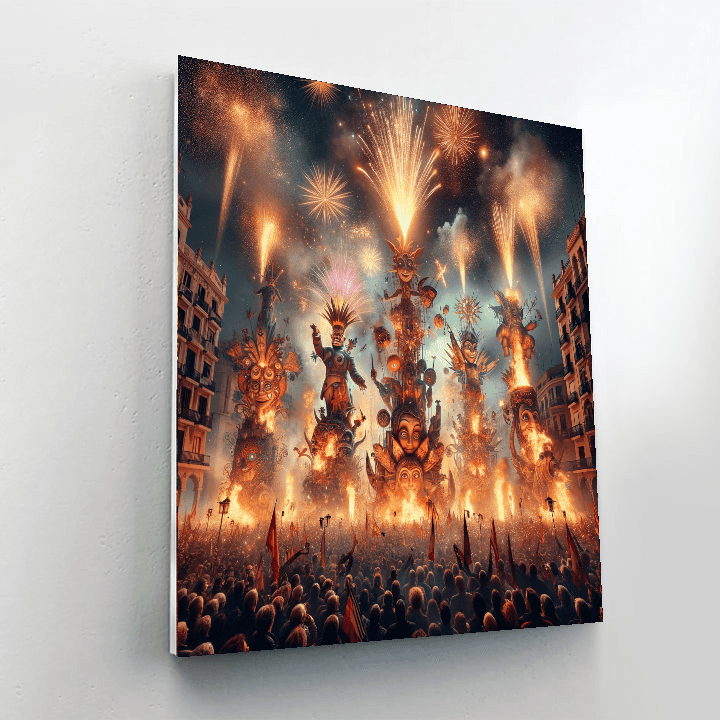 Las Fallas - Spain Paint By Number