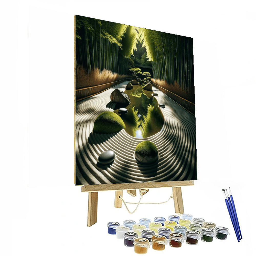 Zen Garden Tranquility - DIY Painting By Numbers Kit – Artistry Rack