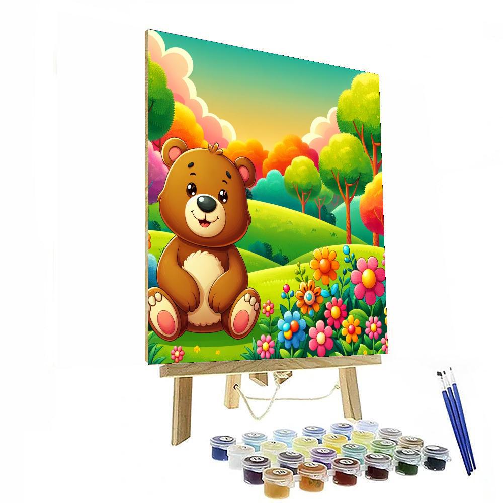 Friendly Bear Paint By Numbers Kits