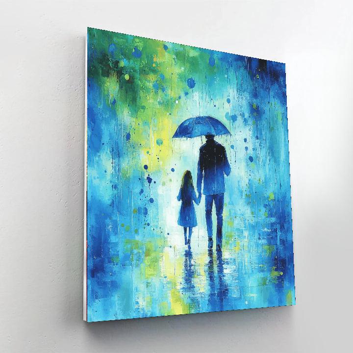 A Mother’s Touch Of Joy Paint By Color