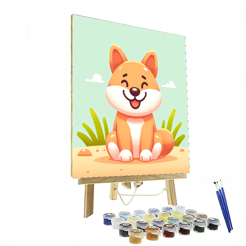 Dapper Dingo Painting By Numbers Kit