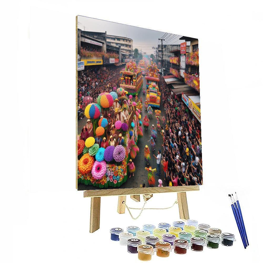 Carnival Of Flowers - Zundert Paint By Color