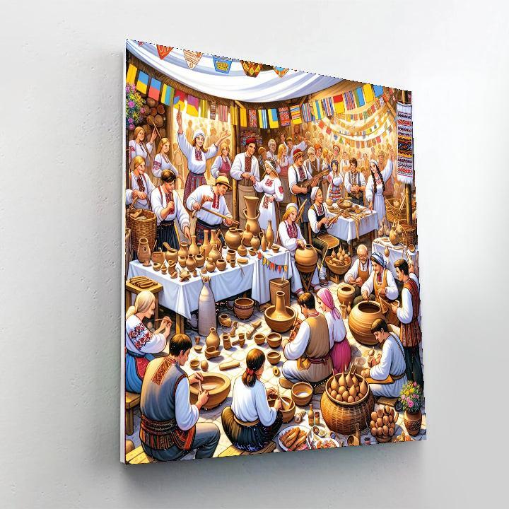 Gerevitz Festival Paint By Numbers Art