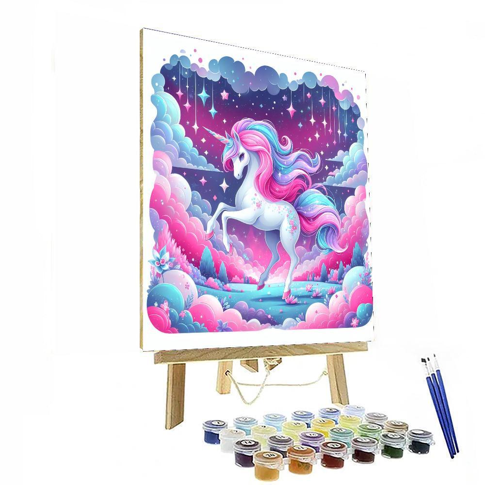 Mystical Unicorn Dreamscape Paint By Numbers