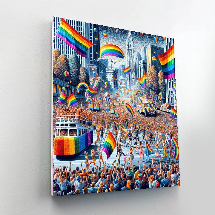 Toronto Pride - Toronto Paint By Numbers Art