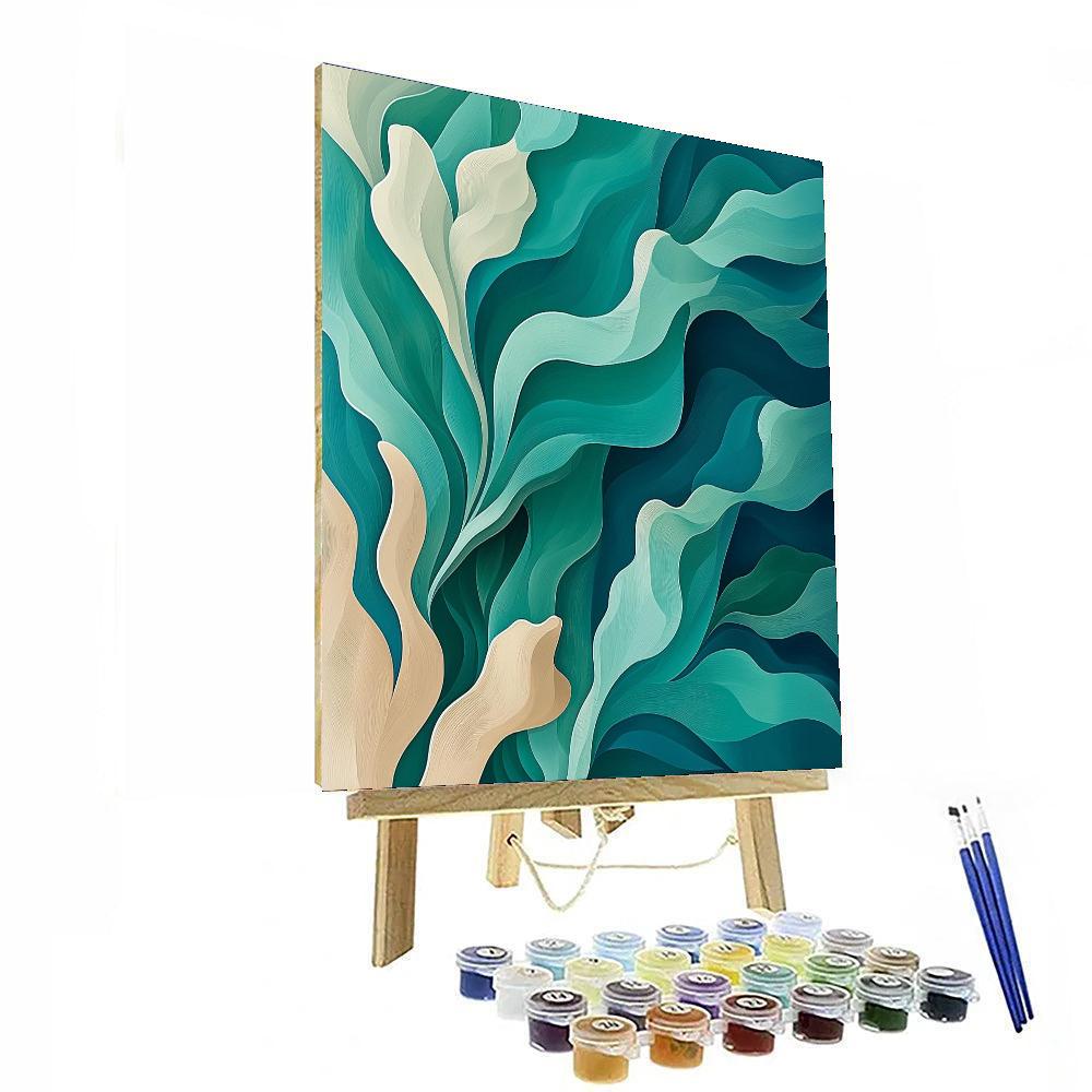 Leonardo Da Vinci Inspired Mysteries Of The Deep  DIY Paint By Numbers