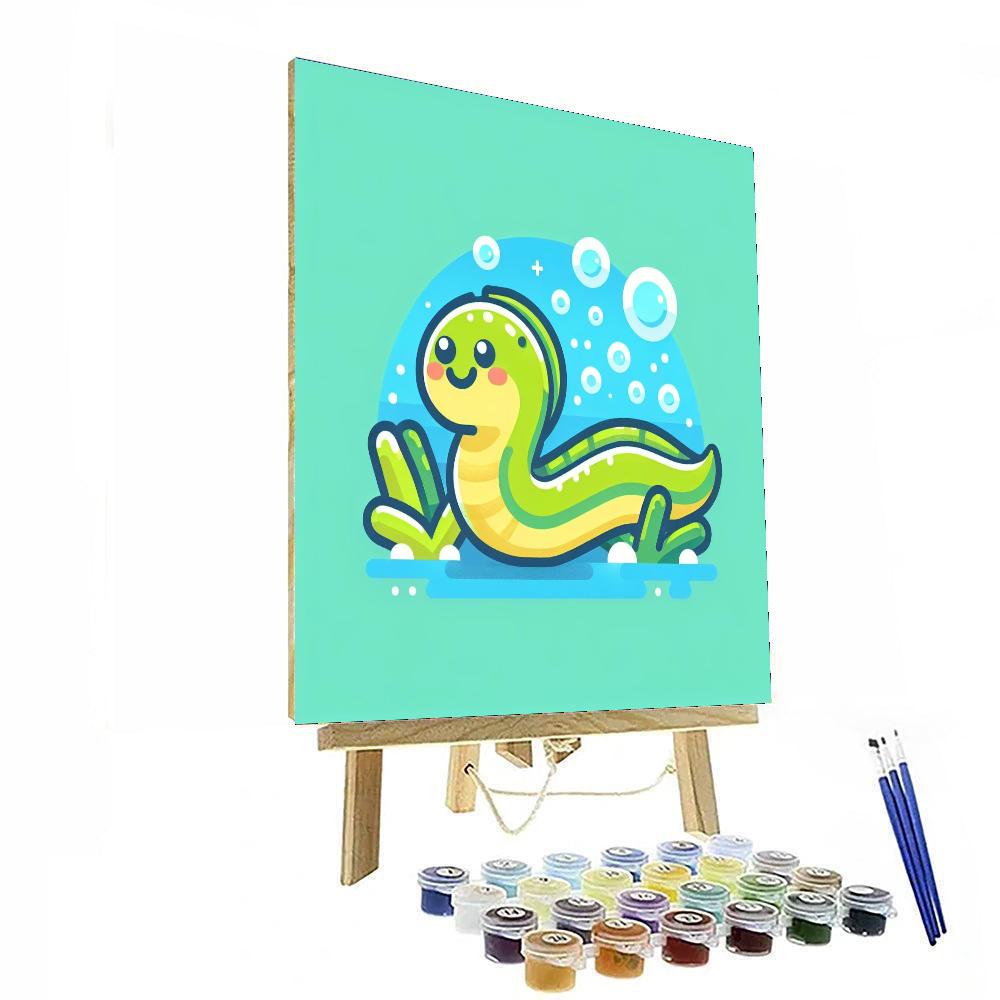 Exciting Eel Paint By Number