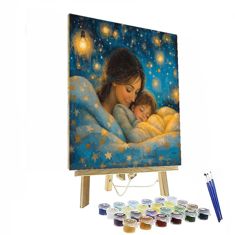 The Magic Of Bedtime Stories Painting Number Kit