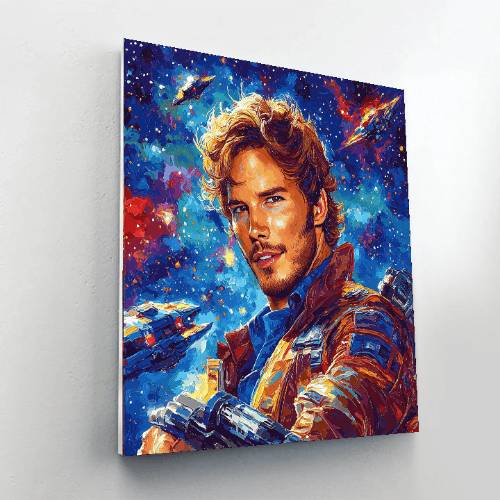 Chris Pratt: The Star-lord's Cosmic Adventures Paint By Numbers Kits