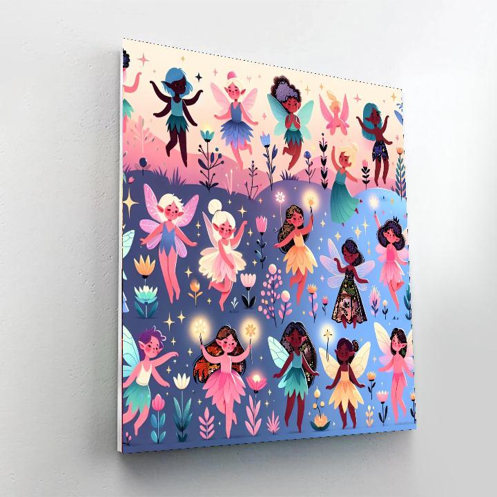 Mystical Meadow Dance Painting By Numbers Kit