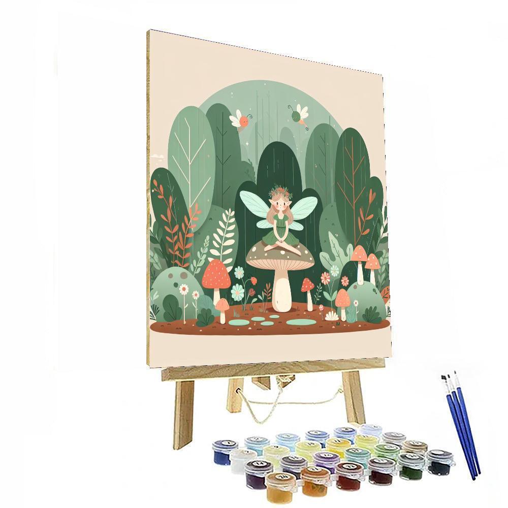 Secret Fairy Hideaway Paint By Number