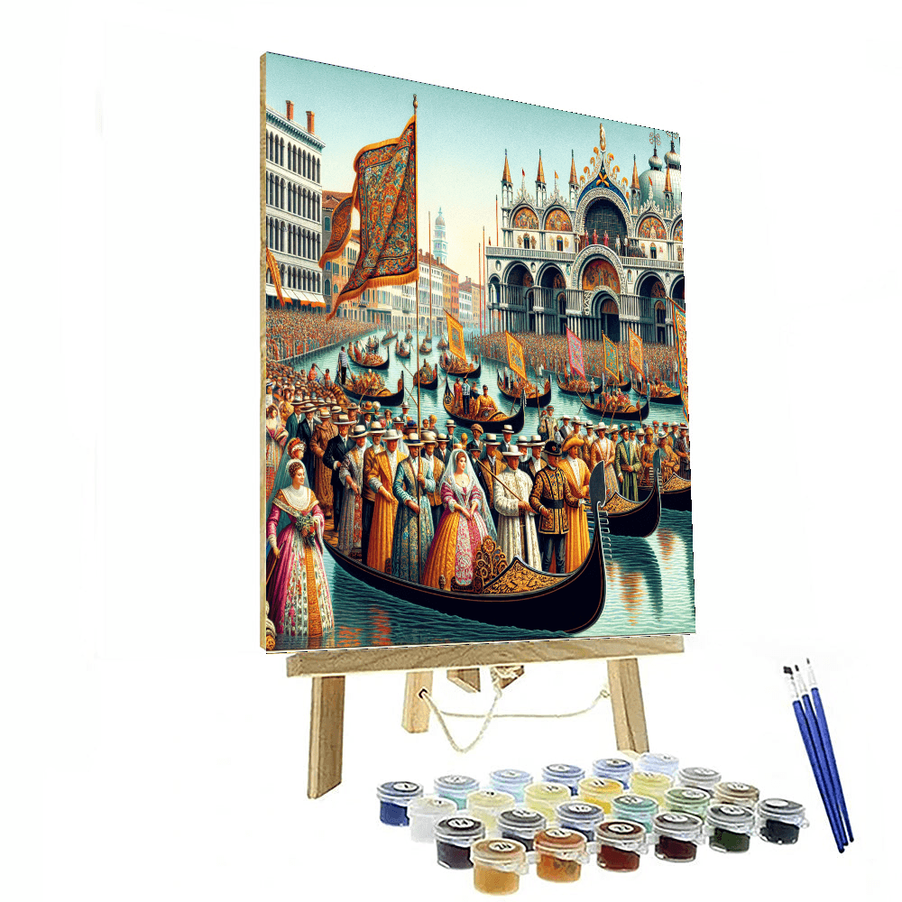 Festa Della Sensa DIY Paint By Numbers