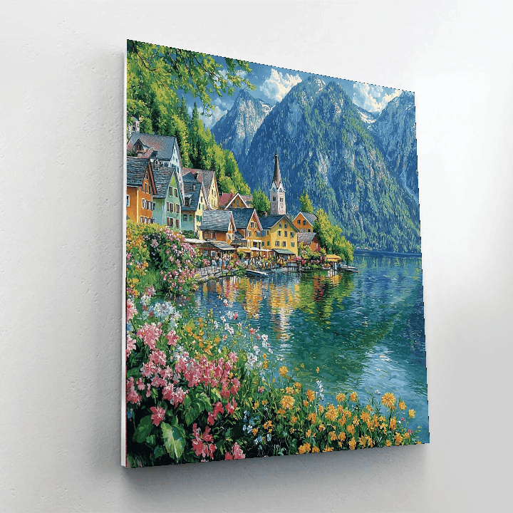Hallstatt - Austria DIY Paint By Numbers