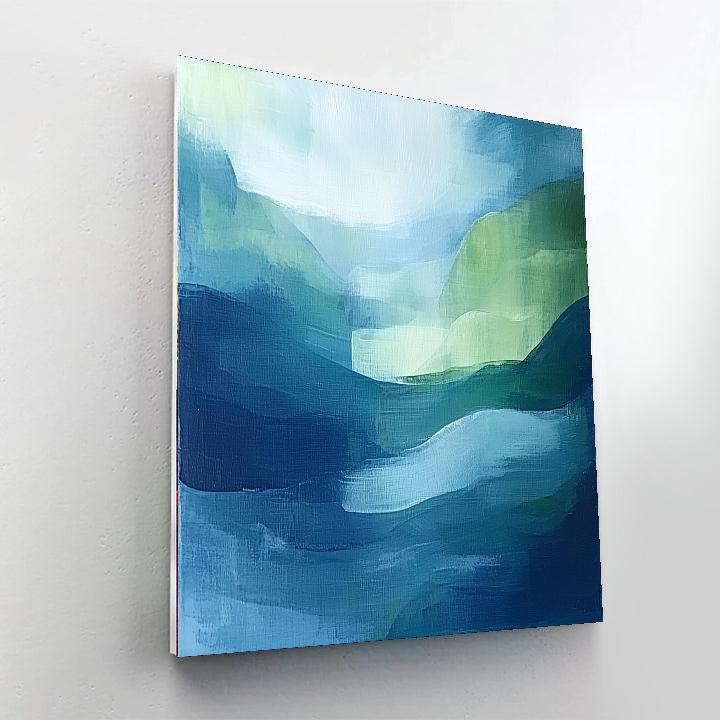 Paul Cézanne Inspired Timeless Cascade  Paint By Numbers Kits