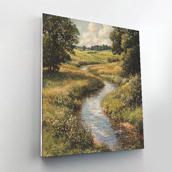 John Constable Inspired The Serenity Of Water  Paint By Numbers