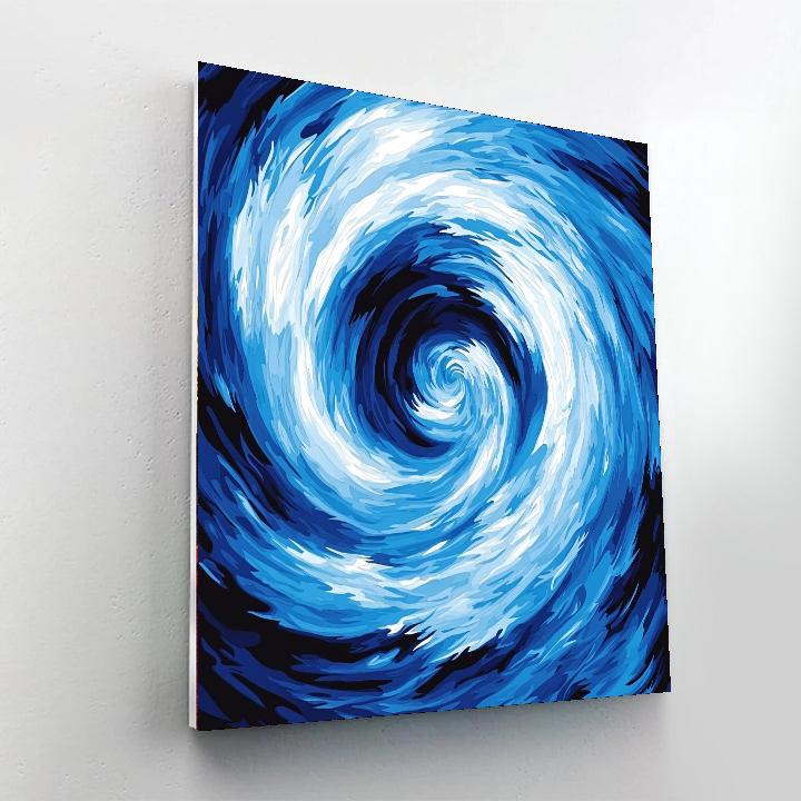 Michelangelo Inspired Eternal Whirlwind  Paint By Numbers
