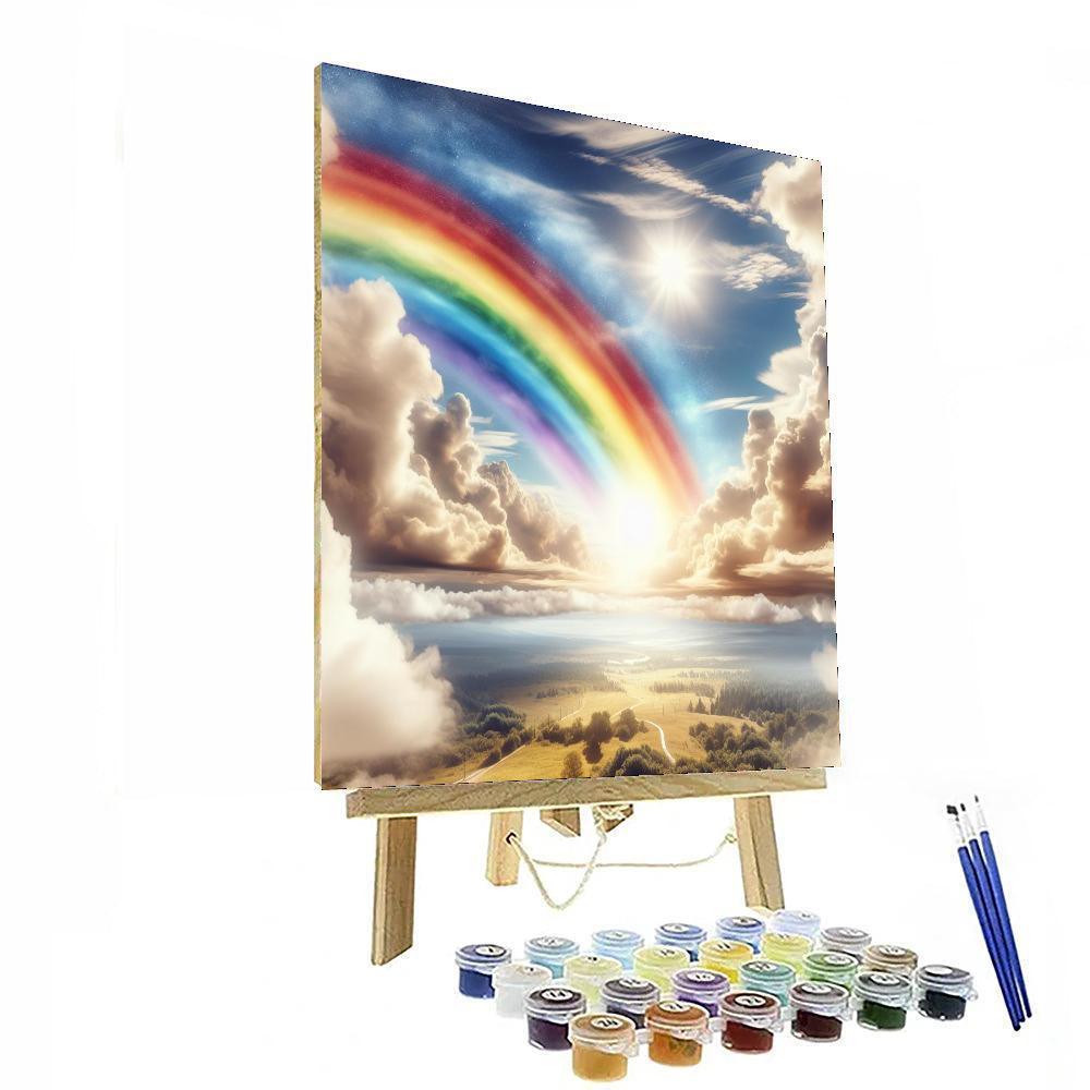 Rainbow Dreams For Little Ones Painting By Numbers Kit