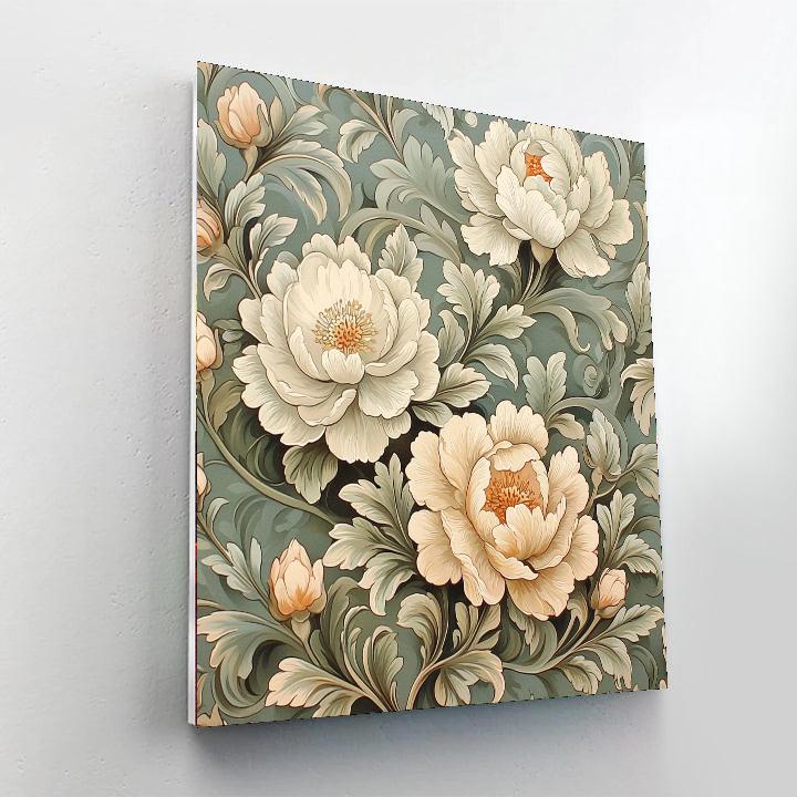 Alphonse Mucha Inspired Serenity In Patterns  Paint By Numbers Kits