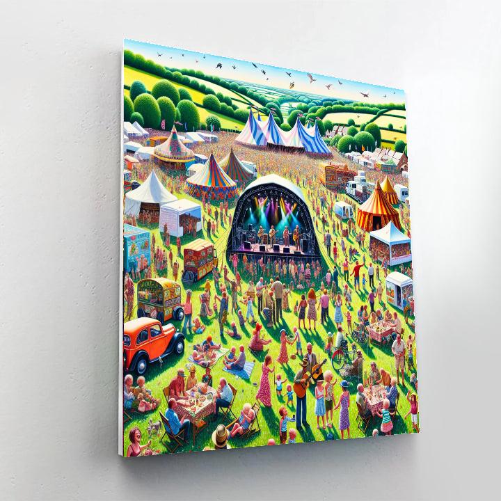 Wimbleball Music Festival Numbered Painting Kits