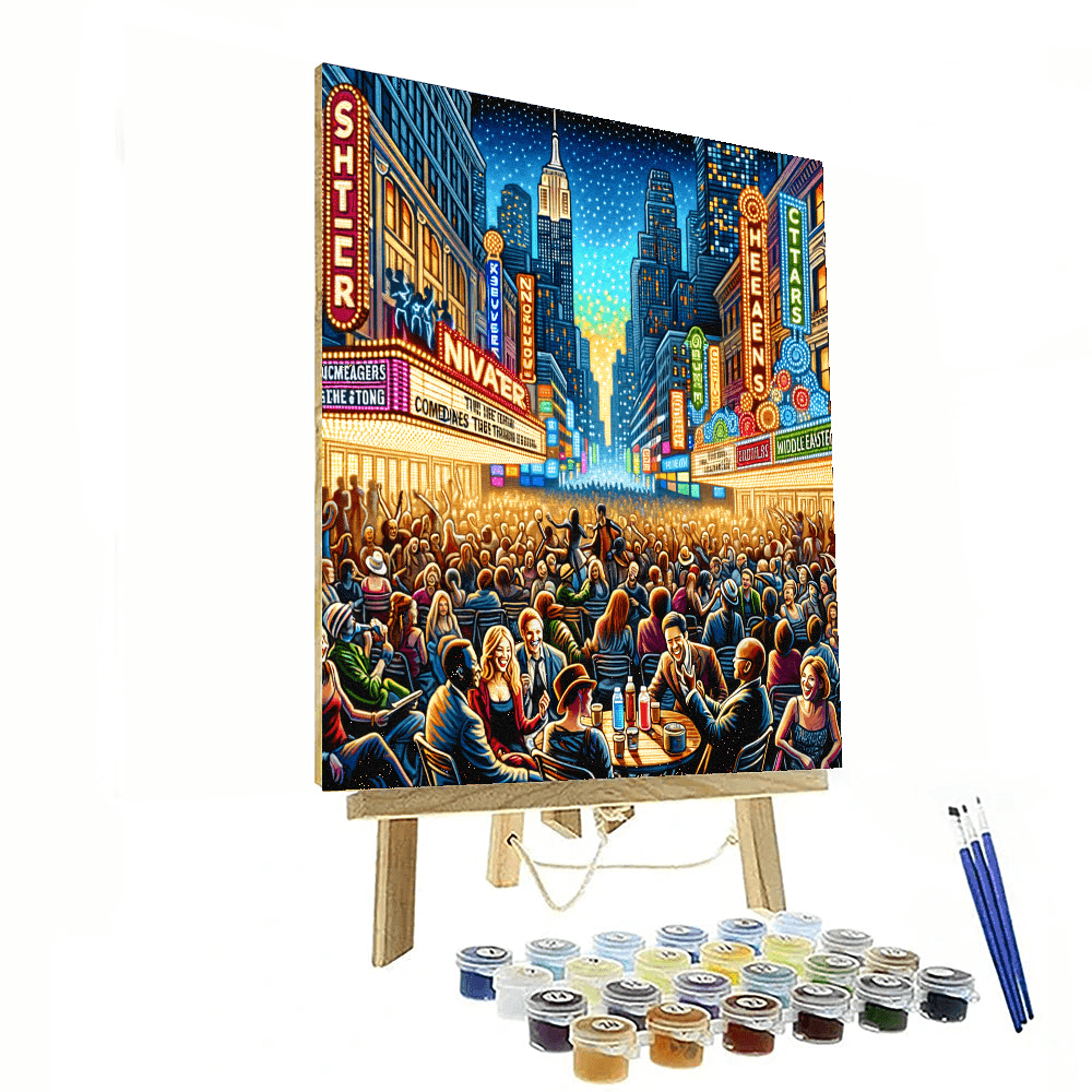 Melbourne International Comedy Festival - Melbourne, Australia Number Painting