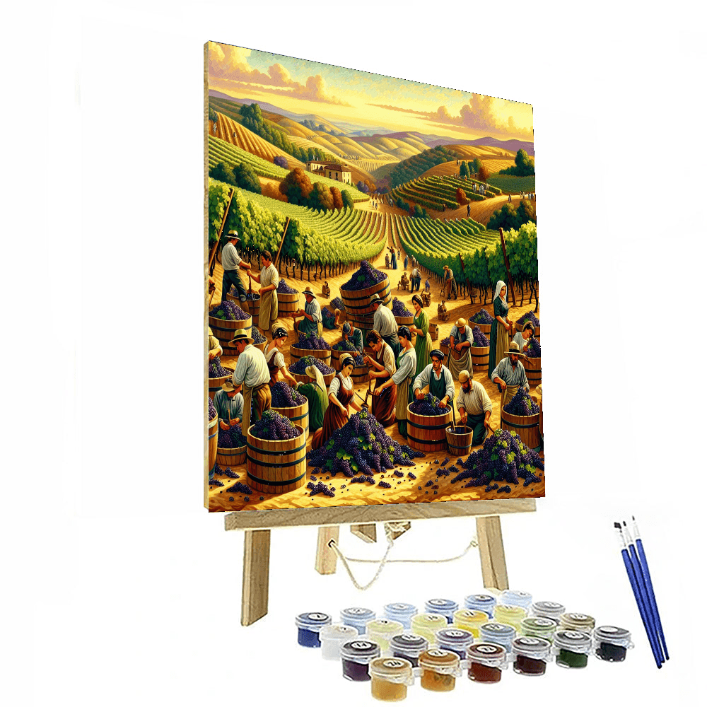 Rioja Wine Harvest Festival - Logroño Numbered Painting Kits