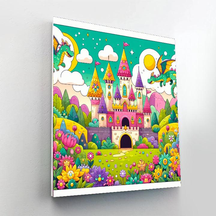 Happy Fairy Tales DIY Paint By Numbers