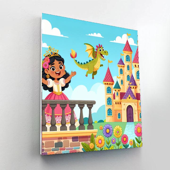 Royal Fairytale Adventures Paint By Numbers