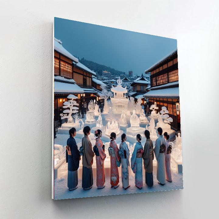 Gion Yuki Matsuri - Japan Paint By Numbers Kits