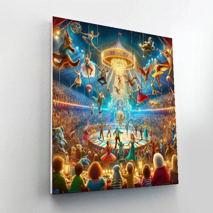 International Circus Festival Of Monte-carlo Paint By Numbers