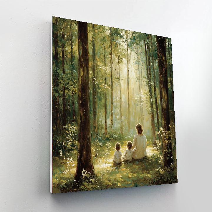 Echoes In The Forest Paint By Numbers Kits