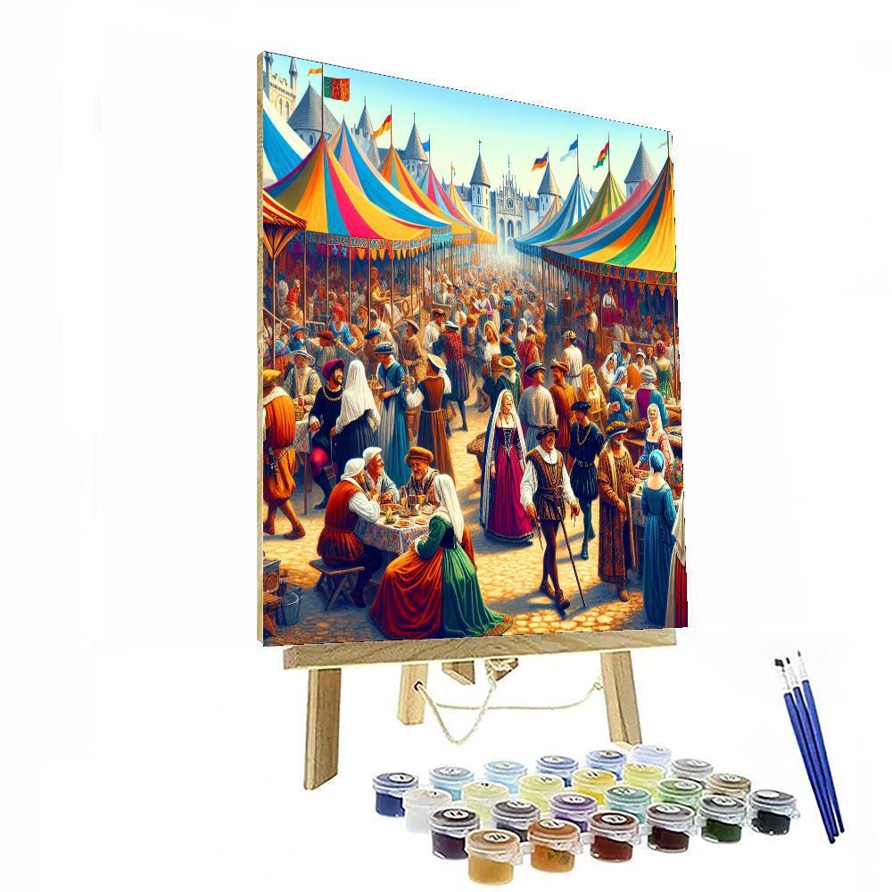 Renaissance Festival Extravaganza Numbered Painting Kits