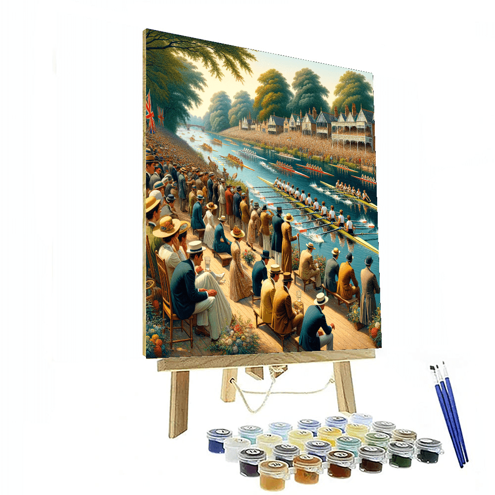 Henley Royal Regatta - Henley-on-thames Numbered Painting Kits
