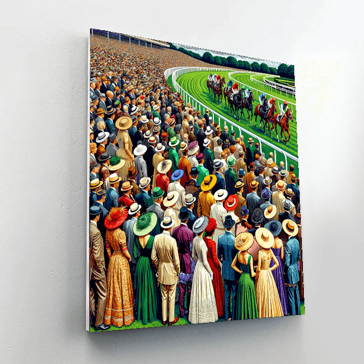 Melbourne Cup Carnival - Melbourne, Australia Number Painting