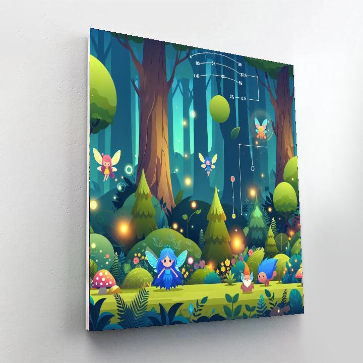 Wonders Of The Woodland Numbered Painting Kits