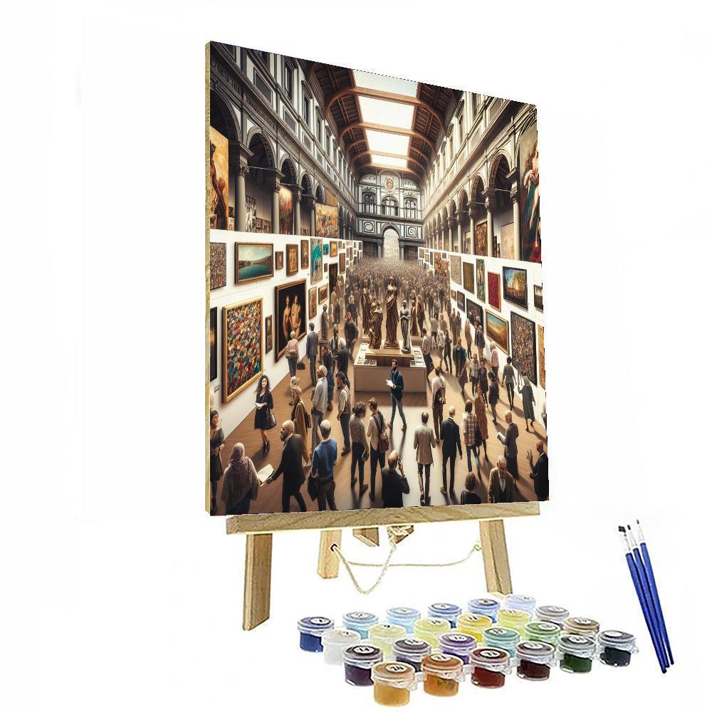 Florence Biennale Paint By Numbers Art