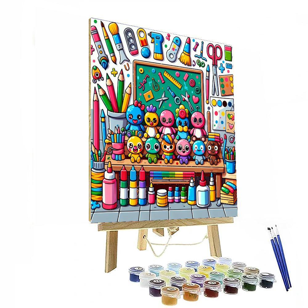 Creative Toy Workshop Paint By Numbers Art