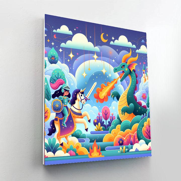 Fantastic Adventures Paint By Numbers Art