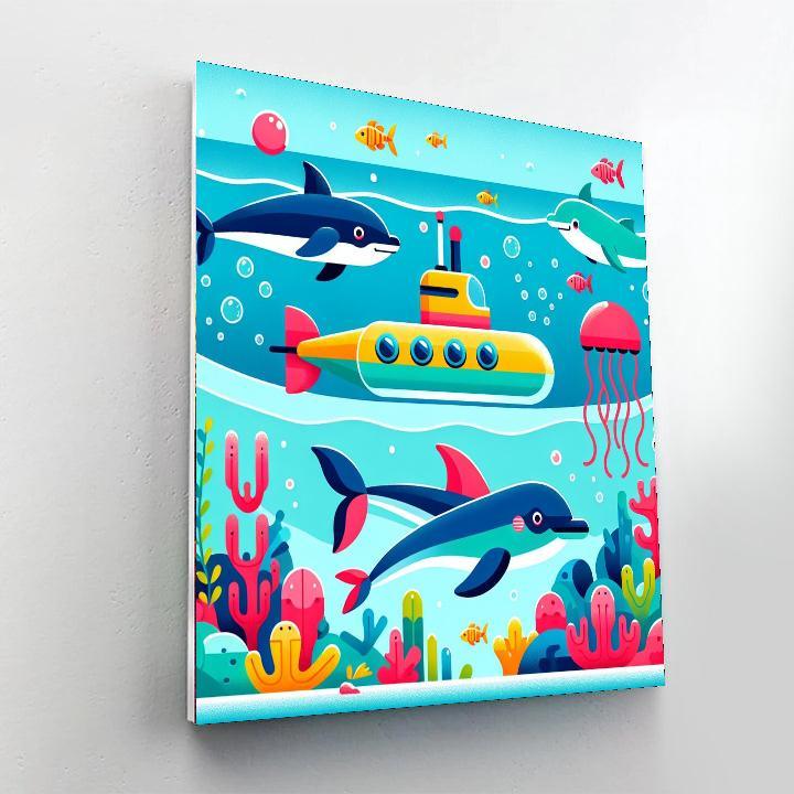 Ocean Odyssey Quest Numbered Painting Kits